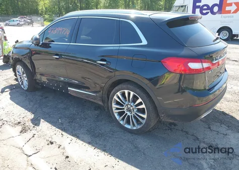 2016 Lincoln Mkx Reserve from USA, damaged, VIN 2LMTJ8LR7GBL53198